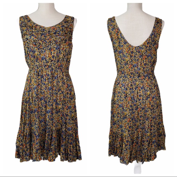 Talk Talk Dresses & Skirts - Talk Talk Floral Silk Blend Fit & Flare Dress  VGC